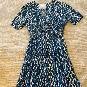 Anthropologie silk dress